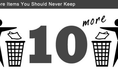 Ten MORE Items You Should Never Keep