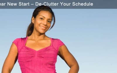 New Year New Start – De-Clutter Your Schedule